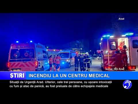 Incendiu la un centru medical...