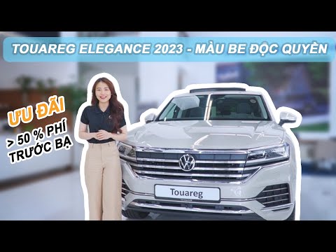 Vw Touareg Elegance 2023 - Màu Be độc quyền - Khuyến mãi 50% trước bạ [Anh Thư Volkswagen]