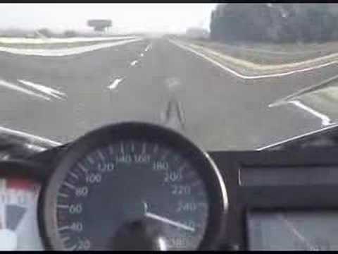 bmw k1200s acceleration from 0-280