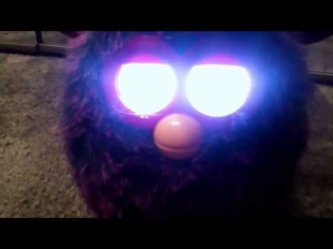 how to turn furby on