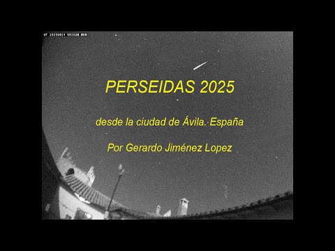 Perseidas 2025 uploaded by Gerardo Jiménez López