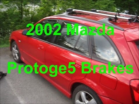 Mazda Protege5 Front Brake Pad Replacement