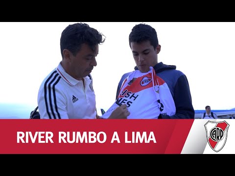 ¡DE NÚÑEZ A LIMA! Mirá el viaje del plantel rumbo a Perú donde jugará la final