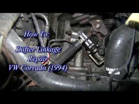 VW Corrado Shifter Linkage Repair