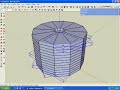 SketchUp - Simple Spiral Staircase - 4 mins SketchUp - Simple Spiral Staircase - 4 mins