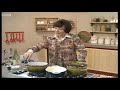 Home-made bone stock, onions, sugar, garlic, white wine are the key ingredients to make a delicious French Onion Soup. The simple recipe in this clip is from the BBC cookery series Delia Smith's Cookery Course.