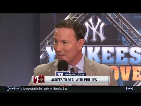 Video: Andrew McCutchen signs with Phillies for 3 years, $50 million