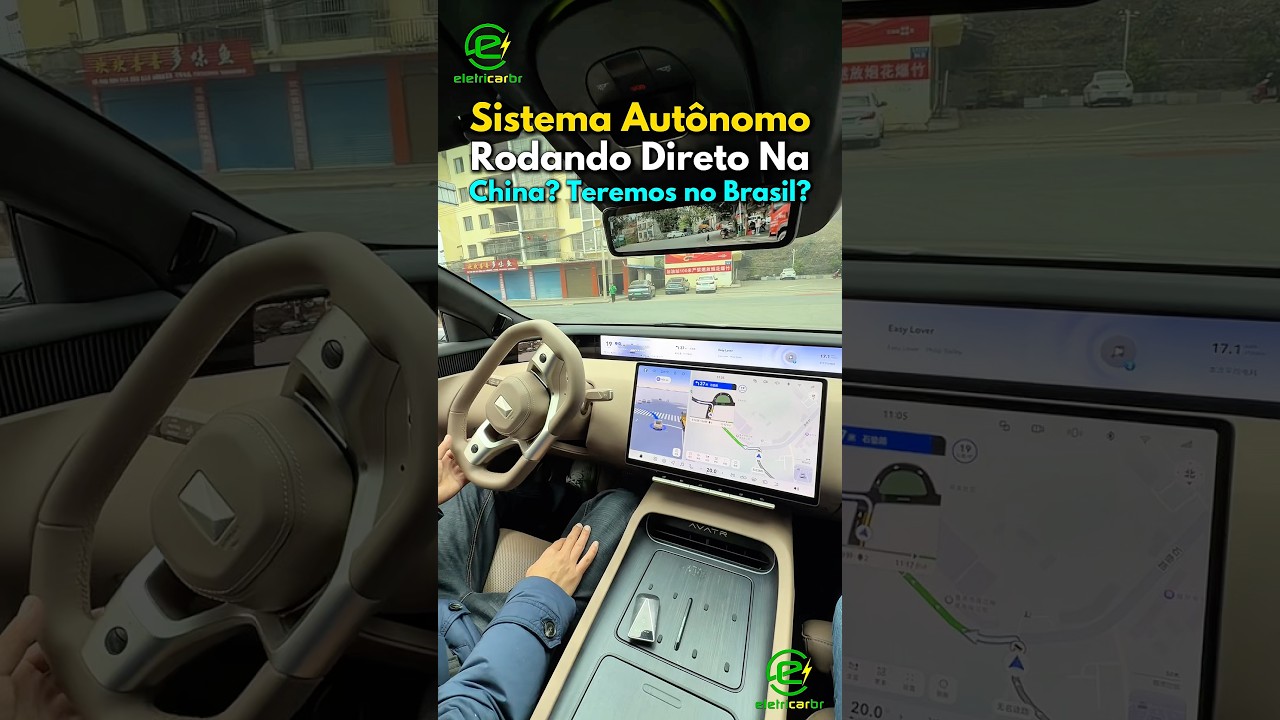 Sistema Autônomo Rodando Direto Na China? Teremos no Brasil?⚡️
