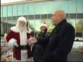 Santa Claus fights with Steve Wilkos