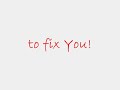 ColdPlay - Fix You (Lyrics)