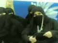 4 Arab babes riding and breaking bed
