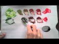 Colour wheel Red & Green Complementary colour mixing basics