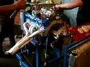 diablo racing engine at engine stand
