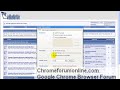 Where is the Home Button in Google Chrome Browser - Video