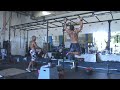 Bionic n Heinz on Pullup/Thruster AMRAP
