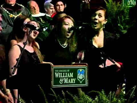 Charter Day 2012: DoubleTake sings "Happy Birthday" to W&M