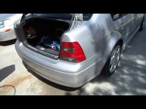 DIY: How to remove tail lights on an mk4 volkswagen jetta golf