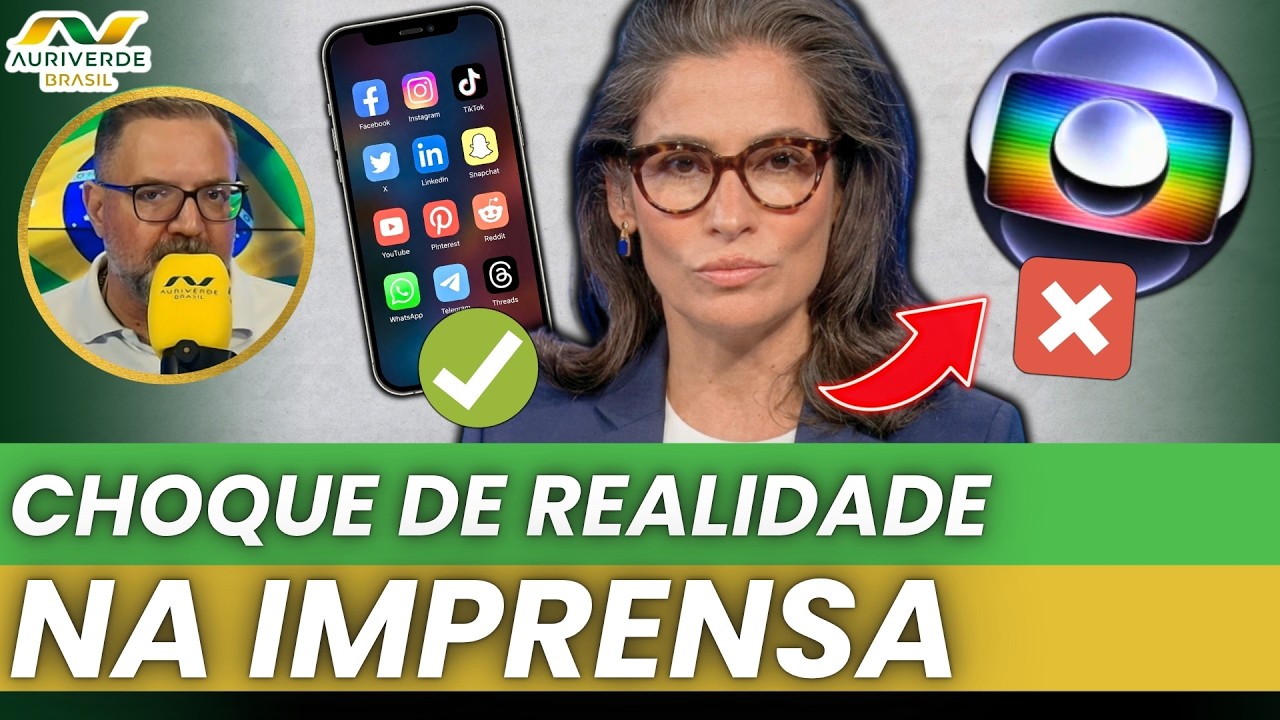 Brasileiros confiam mais em redes sociais do que na imprensa tradicional indica nova pesquisa