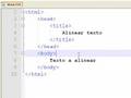 Cómo crear tu propia página web usando HTML : Cómo alinear texto en una página web