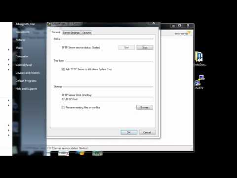 how to locate tftp server