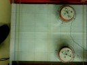 Colisión en dos dimensiones con deslizadores sin rozamiento