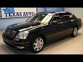 We areproud to present this 2001 Lexus LS 430. Please visit our website at www.texasautoonline.com and if you have any questions you can always call us at (866) 451-8395. We've been honored to serve the Houston TX area, we promise that your experience at our dealership will exceed your expectations! Year 2001 Make: Lexus Model: LS 430 Engine: 4.3L (262) DOHC EFI 32-valve V8 aluminum engine Trans.: Automatic Exterior: Blue Miles: 78616 Interior: Tan Texas Auto (866) 451-8395 www.texasautoonline.com 5531 Mitchelldale St. Houston, TX 77092 Texas Auto is a fully licensed and bonded dealership located in Houston, Texas. Family owned and operated, we have been selling quality pre-owned vehicles using the online marketplace since early 2004. We started with one goal in mind, provide a quality product at a fair market price, while helping our customers find the vehicle of their dreams regardless of what part of the world they live in. We are more than happy to ship our vehicles worldwide to find their new home, from Alaska to Zimbabwe, we can get it there. We offer our vehicles at such a discounted rate due to our low overhead and our desire to move inventory quickly. We have also eliminated pushy salesmen and pretty balloons so we can offer such low prices. After reviewing the quality and diversity of our inventory, our impeccable feedback, and our amazing pricing, we know you will feel comfortable purchasing a vehicle from us like so many others already have. Texas Auto is the <b>...</b>