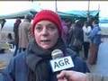 Cinzia Bottene dopo 3 giorni di blocco (No Dal Molin)