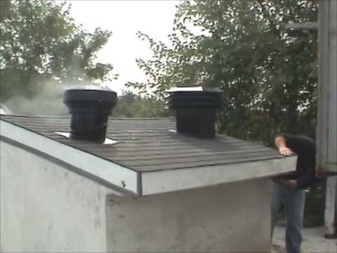 how to vent chimney