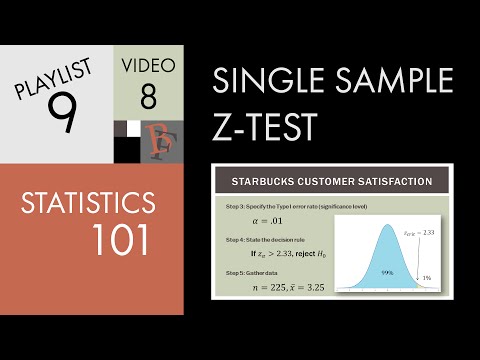 how to find z test statistic