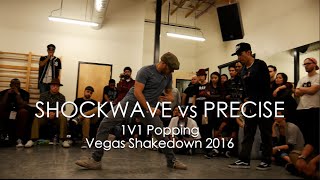Shockwave vs Precise – Vegas Shakedown 2016 Popping Top 8