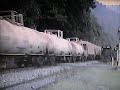 CSX Freight train at Fayette Siding in West Virginia