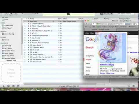 how to attach artwork to mp3 file on mac