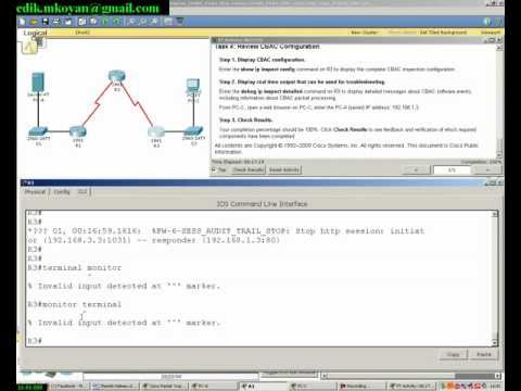how to enable cbac on cisco router