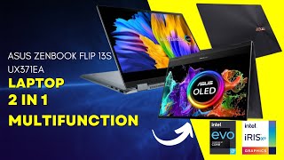 Laptop ASUS 2 in 1 ZenBook Flip S13 Core i7 gen11 OLED 4k Flip 360 Degree Touchscreen