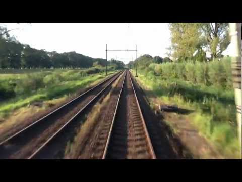 's Hertogenbosch - Cabinerit 's Hertogenbosch - Eindhoven als IC 800 op een zonnige dag. Onderweg passeren we Vught, Boxtel, Best en Eindhoven Beukenlaan.