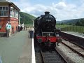Steam Engine 44806 at Llangollen