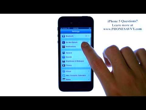 how to set data limit on iphone 5