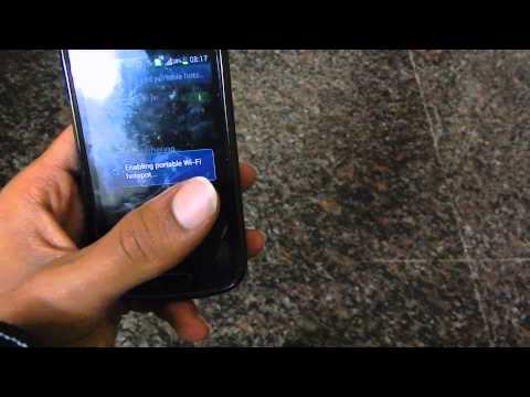 how to enable wifi in samsung s'duos