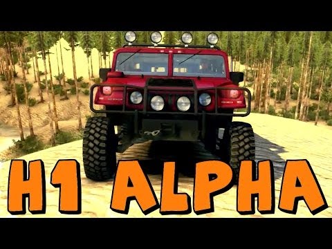 Spin Tires | Hummer H1 Alpha and F350 Gooseneck on Nowhere Map