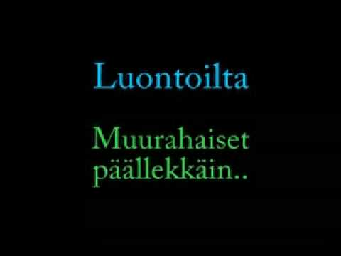 YLE Luontoilta - muurahaiset päällekkäin -TEKSTITYS! - YouTube