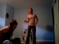 haha killer dance moves!