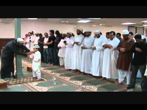 7 years old @ Mosque Islamiah Houston Texas Usa (Mach'ALLAH)