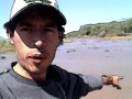 On the banks of the River Uno (Rio Grande) ~