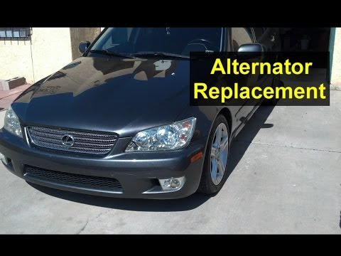 Alternator replacement, Lexus IS 300 – VOTD