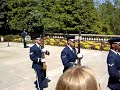 USAF Honor Guard cordon USAF Honor Guard cordon
