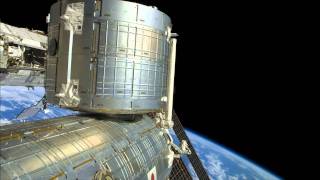 Time Lapse from Space - JEM Solar Array