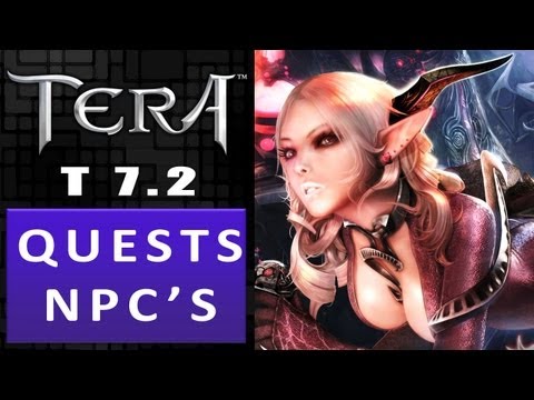 how to locate npc in tera