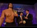 THE GREAT KHALI CRUSHING REY N BATISTA HEAD.....