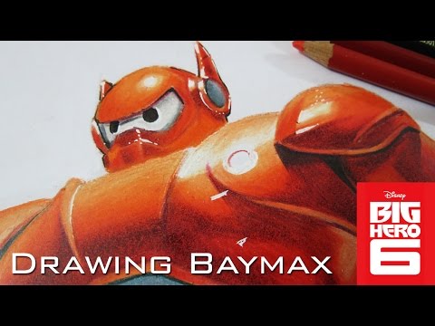 how to draw baymax
