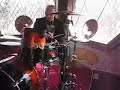 Jason Bonham plays drums